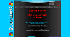 Desktop Screenshot of glas-dreams.ch